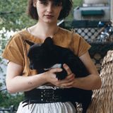 Christiane F. ist von klein auf mit Tieren aufgewachsen. Mitte der 80er Jahre besaß sie eine französische Bulldogge. 