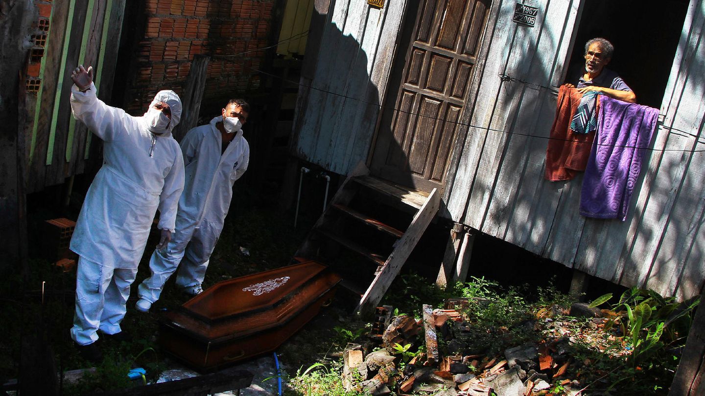 Die brasilianische Stadt Manaus ist erneut heftig vom Coronavirus betroffen