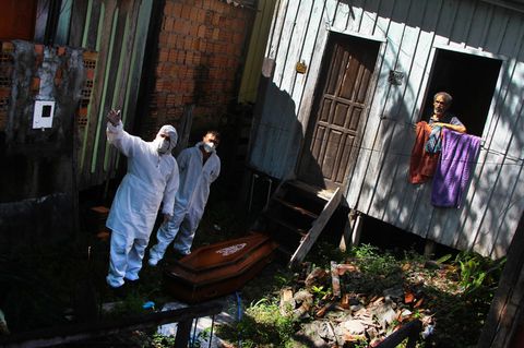 Die brasilianische Stadt Manaus ist erneut heftig vom Coronavirus betroffen