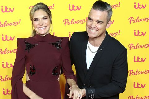 Ayda Field und Robbie Williams