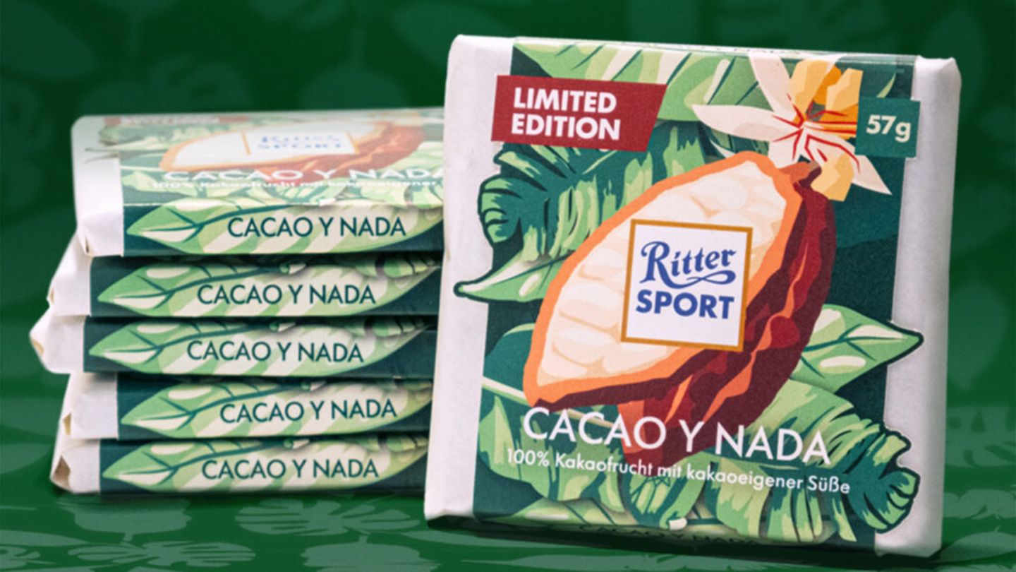 Die neue Ritter-Sport-Sorte enthält keinen Zucker und darf deshalb nicht Schokolade heißen