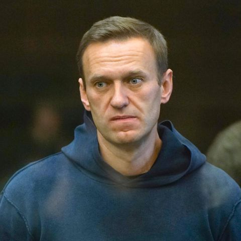 Alexej Nawalny im Moskauer Stadtgericht