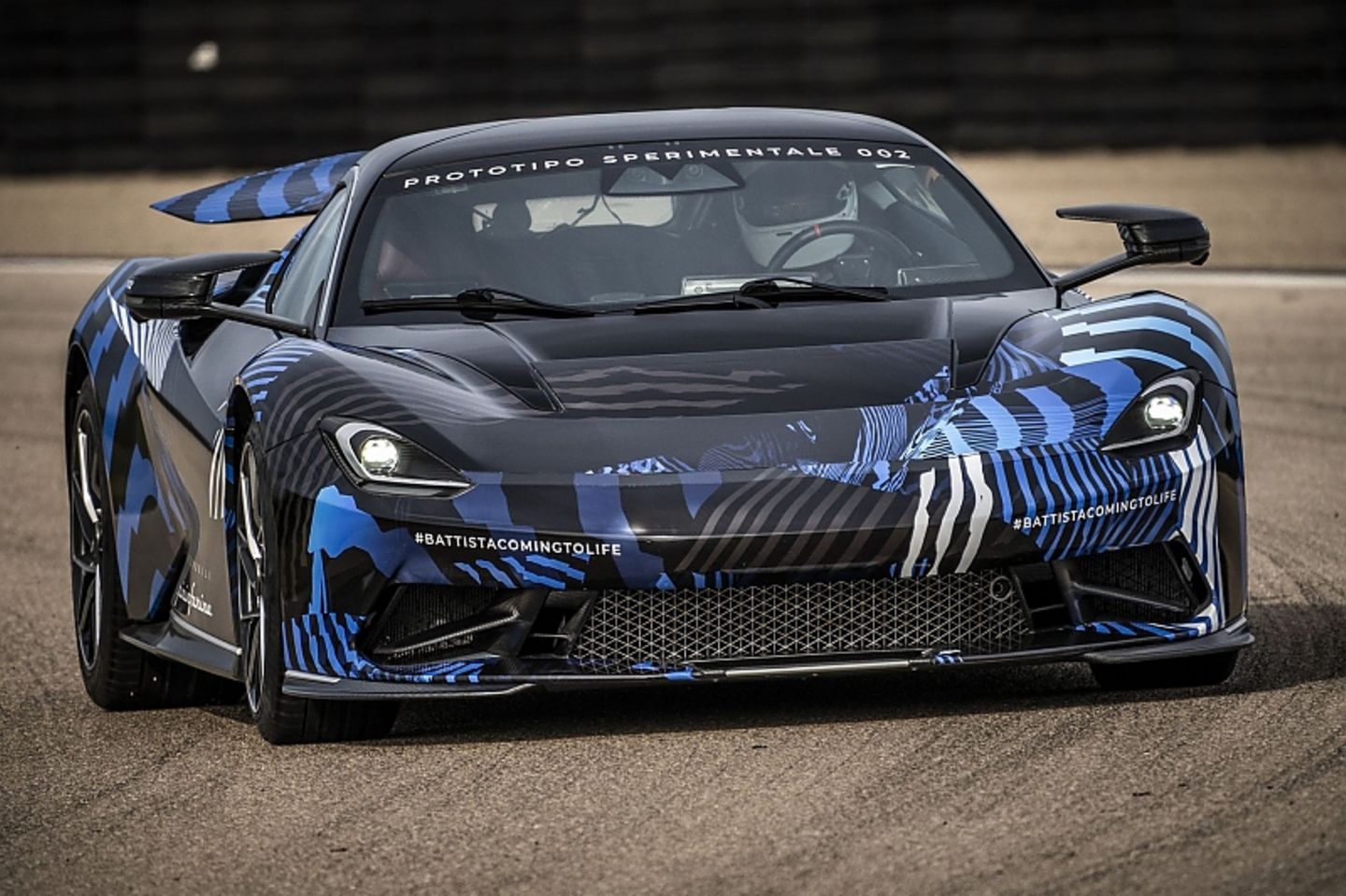 Aktuell hat der Pininfarina Battista Prototyp knapp 956 kW / 1.300 PS