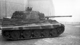 Tiger II Panzer 1944 in Budapest. 