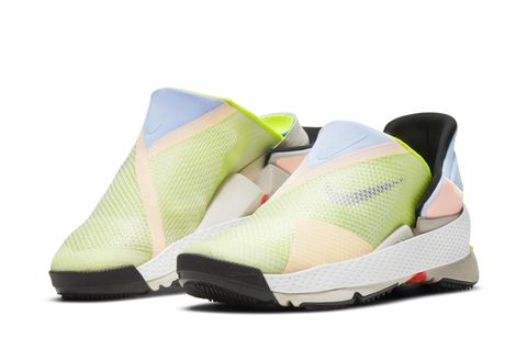 Die neu entwickelten Schuhe in Aquarellfarben