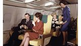 Ein Foto aus dem Jahre 1965: Die Boeing 707 war für ihren Senator-Service in der First Class berühmt.