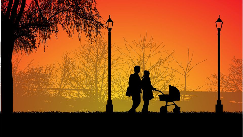 Eine Kinderwagen Beleuchtung ist im Dunkeln wichtig