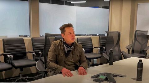 Musk stellte sich 50 Minuten dem Tech-Talk.