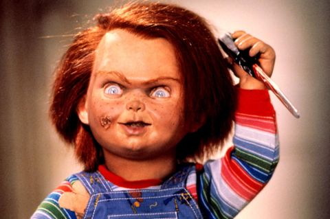 Die Mörderpuppe Chucky im ersten Film der Reihe aus dem Jahr 1988