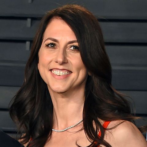 MacKenzie Scott im Jahr 2018 Bezos auf der Vanity Fair Oscar Party