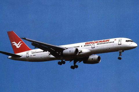 Die Unglücksmaschine: Die beim Absturz zehn Jahre alte Boeing 757-200 mit der Kennung TC-GEN.