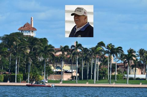 Donald Trumps Club-Resort Mar-a-Lago in Palm Beach im US-Bundesstaat Florida