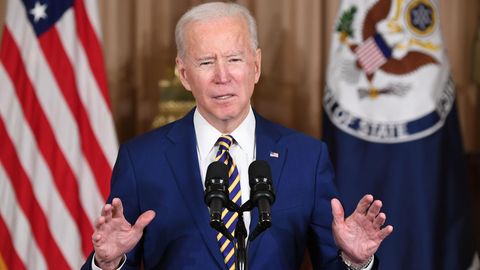 Joe Biden hält seine erste außenpolitische Rede