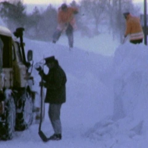 Wetter: Schnee-Chaos von 1978 im Video