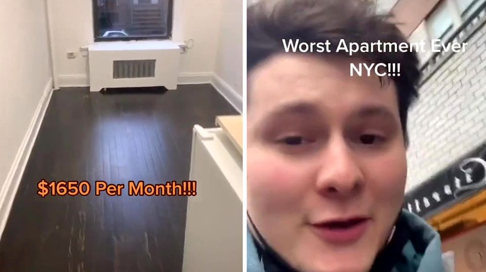 Tiktok-Video: New Yorker Mini-Wohnung wird zum Internethit Tiktok-Video: New Yorker Mini-Wohnung wird zum Internethit