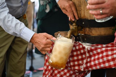 Gezapftes Bier
