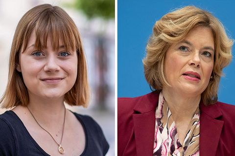 SPD-Politikerin Lilly Blaudszun und ihre CDU-Kollegin Julia Klöckner