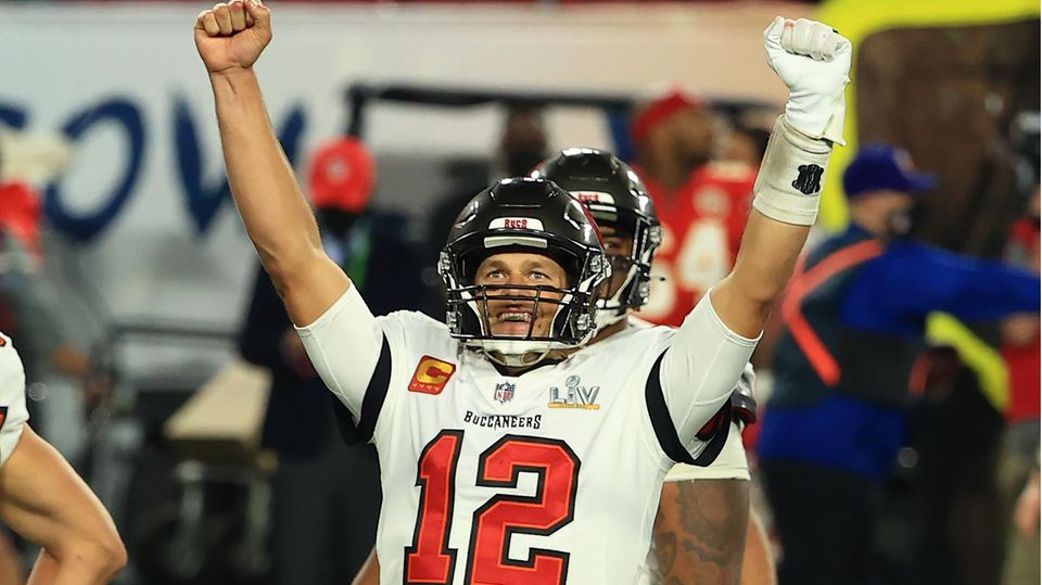 Tom Brady jubelt Tom Brady jubelt