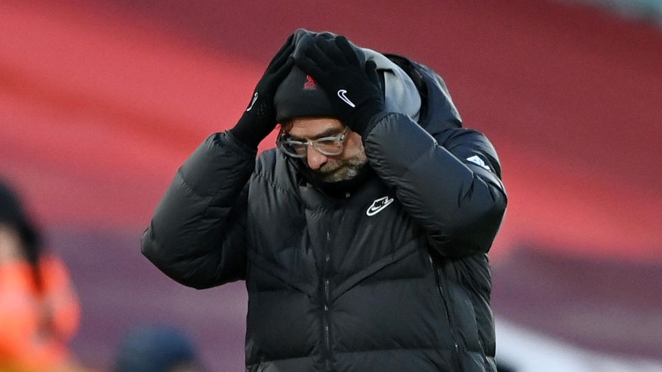 Jürgen Klopp erlebte eine historische Heimpleite an der Anfield Road