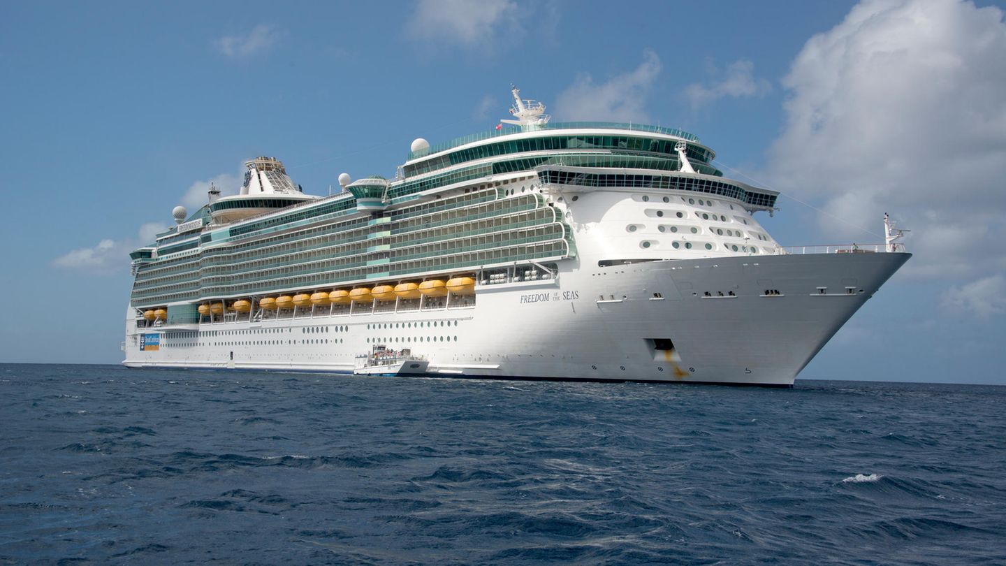 Das Kreuzfahrtschiff "Freedom of the Seas"