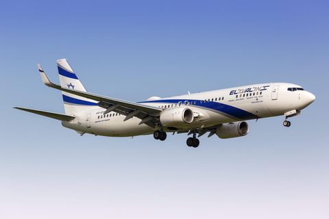 Eine Boeing 737-900ER der israelischen Fluggesellschaft El Al