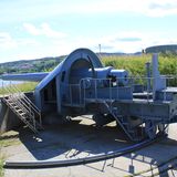 28 cm/l40 - die Kanonen der  Festung waren gewaltig aber alt.