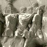 Der Kaiser Titus plünderte den Tempelschatz in Jerusalem.