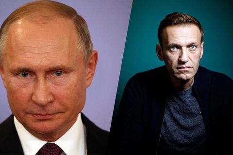 Der Unbeugsame, Oppositionspolitiker Alexej Nawalnyj, und der Autokrat, Präsident Wladimir Putin