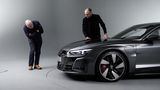 Audi-Designchef Marc Lichte erklärt die Philosophie der Formensprache des Audi e-tron GT
