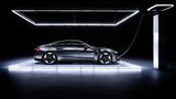 Auch der Audi e-tron GT lädt mit bis zu 270 kW