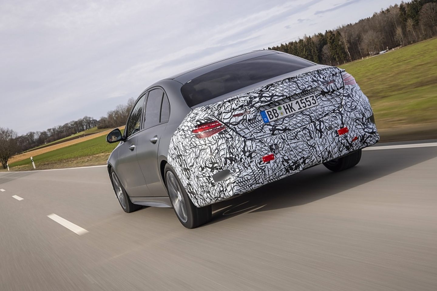 Mercedes C-Klasse Prototyp der Generation W 206