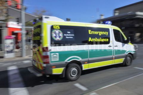Ein Krankenwagen in Australien