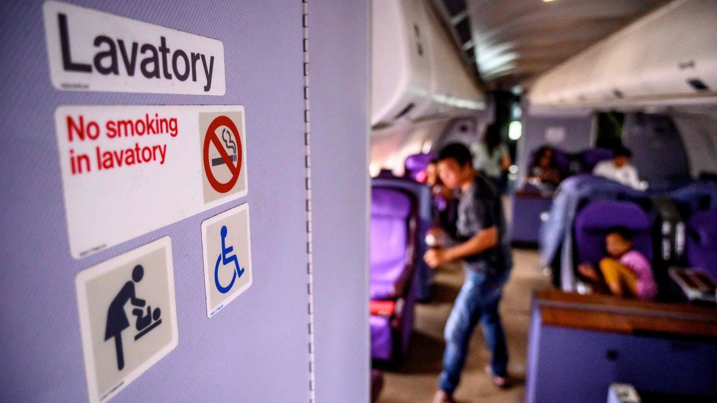 Bei dem inzwischen 25 Jahre alten Großraumflugzeug handelt es sich um einen Airbus A330-321 mit der ehemaligen Kennung HS-TEA, der ab 1995 für 20 Jahre bei Thai Airways im Einsatz war.