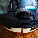 Die Räder bewältigen auch höhere Schwellen.