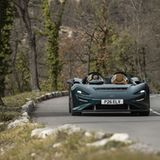 Ohne die Aero-Planke spürt der Fahrer die Elemente deutlicher