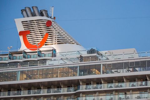 Eines der Schiffe von Tui Cruises