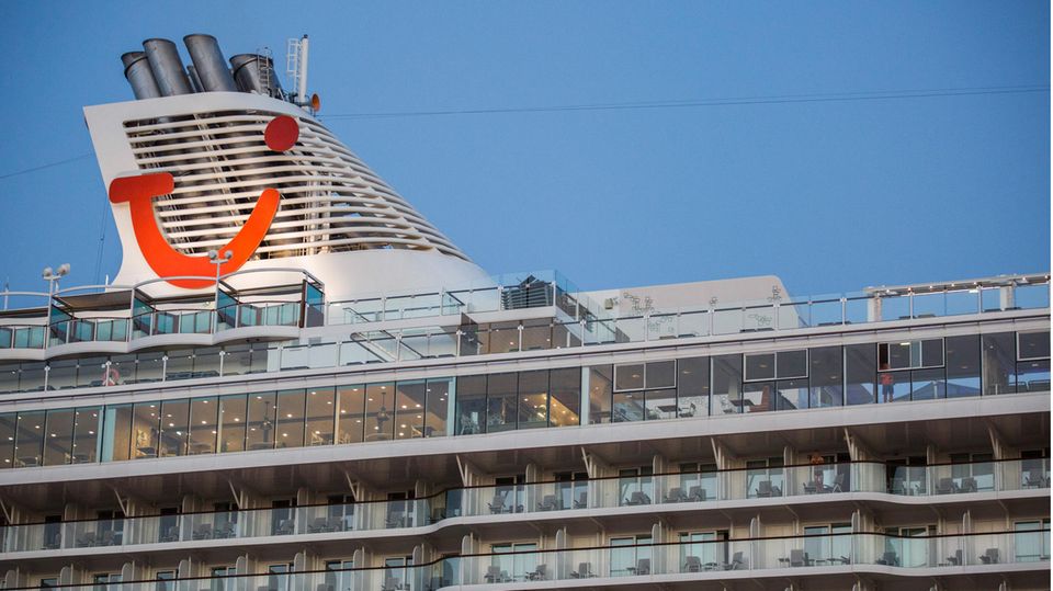 Eines der Schiffe von Tui Cruises