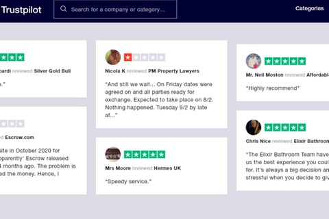 Seit einigen Tagen mehren sich die negativen Bewertungen auf der Trustpilot-Seite der Londoner Anwaltskanzlei