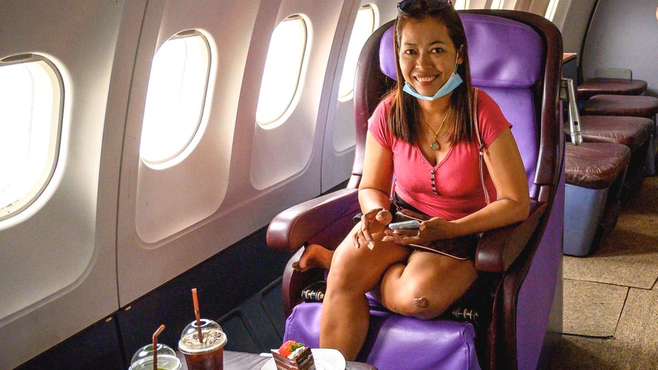Airbus von Thai Airways: Ungewöhnliches Roadside-Café in Thailand: Hier fliegen die Gäste ohne abzuheben