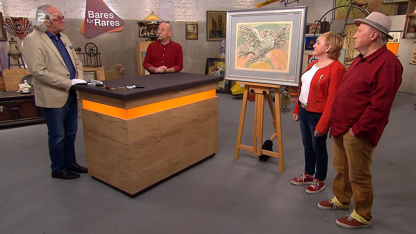 Bares für Rares: Ehepaar zahlt für Picasso ein paar Euro, Wert ist ...