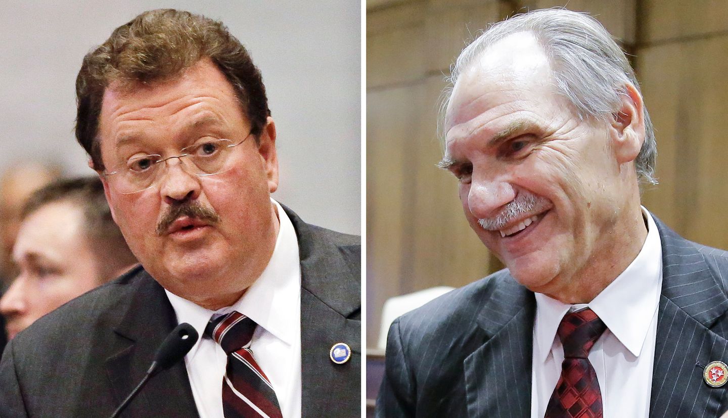 Jerry Sexton (l.) und Mark Pody
