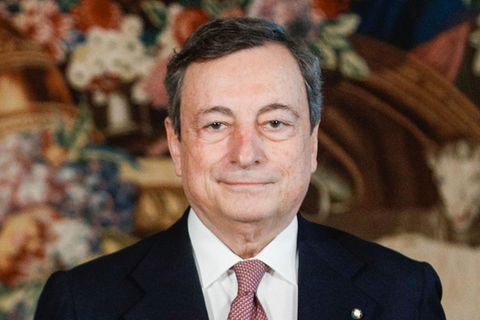 Mario Draghi, Ministerpräsident von Italien
