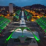 Statt der klassischen zwei Durchgänge am Karnevalswochenende durch das eigens für die tollen Tage gebaute Sambódromo ist die Tribünenstraße in ein Impfzentrum verwandelt worden.