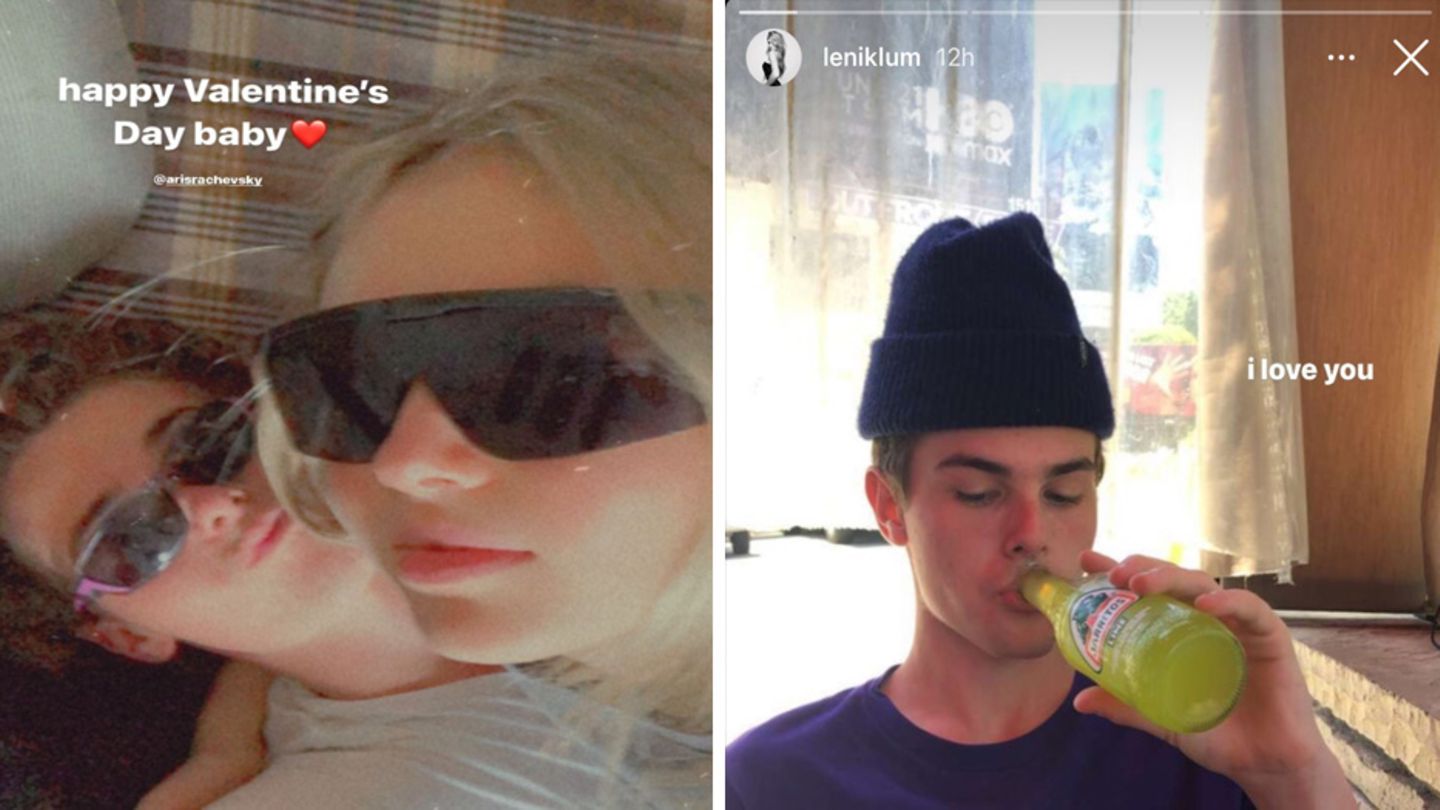 Leni Klum zeigt ihren Freund