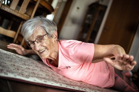Erika Rischko wurde im Alter von 81 Jahren mit Fitnessvideos zum Internetstar