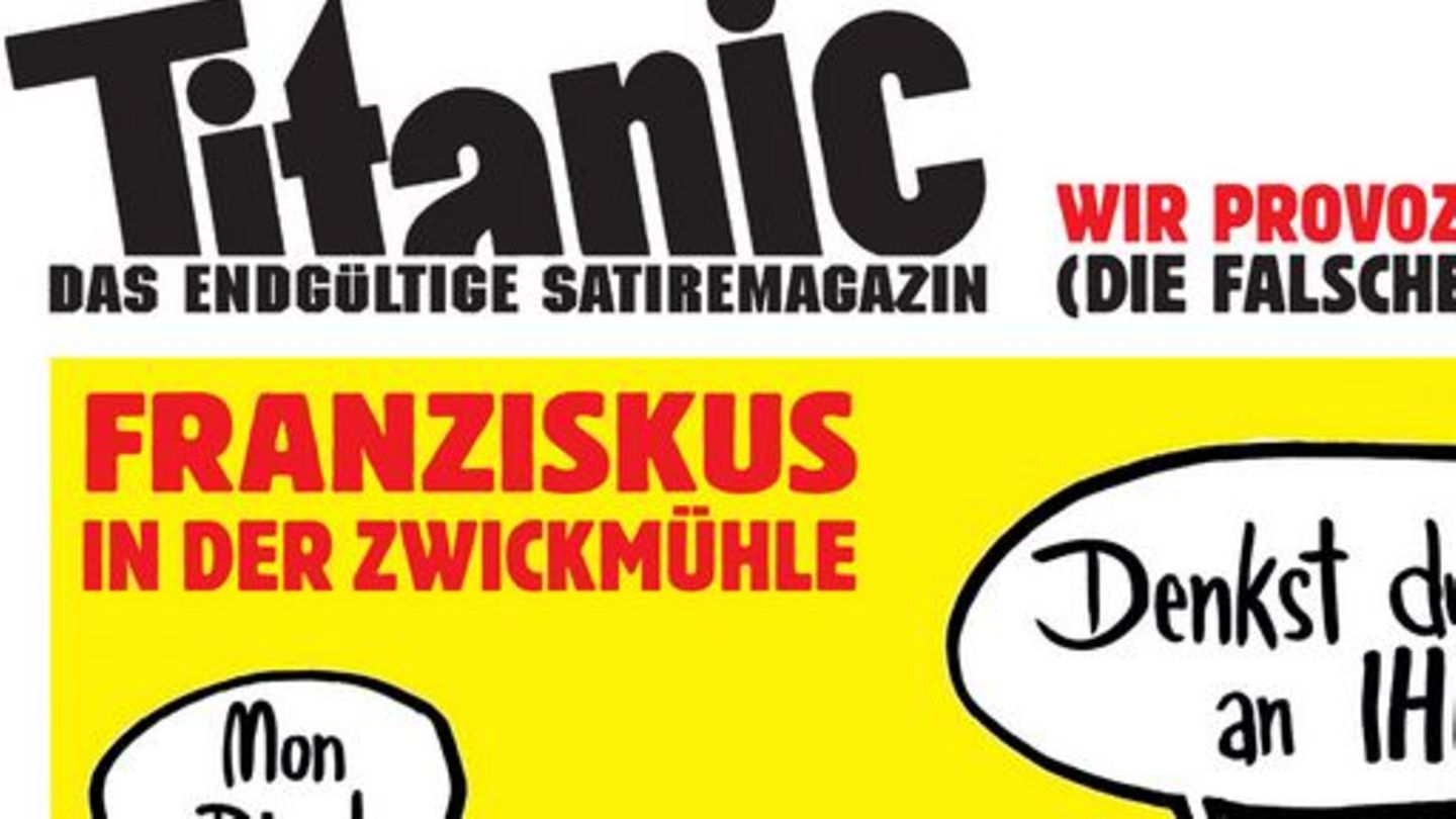 Der obere Teil des "Titanic"-Covers