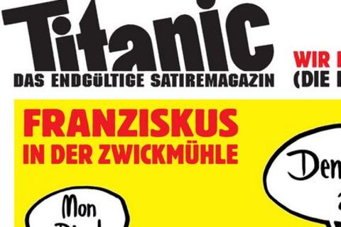 Der obere Teil des "Titanic"-Covers