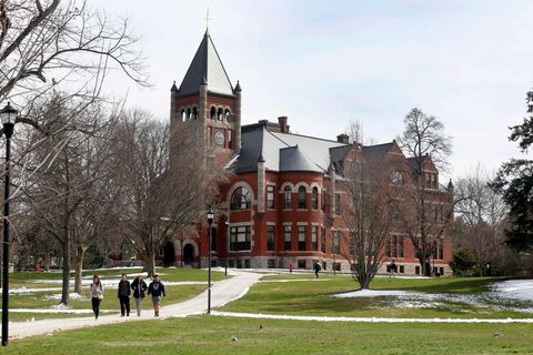 Die historische Thompson Hall an der University of New Hampshire in Durham