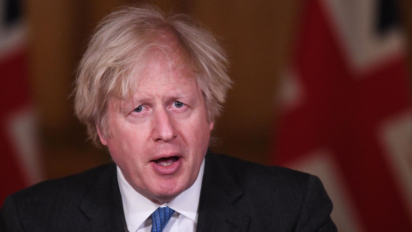 Boris Johnson spricht