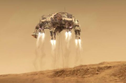 Rover "Perseverance" landet auf Mars